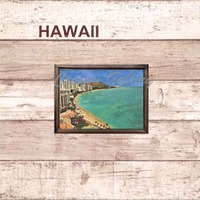 ハワイの風景☆Waikiki Beach　No.130